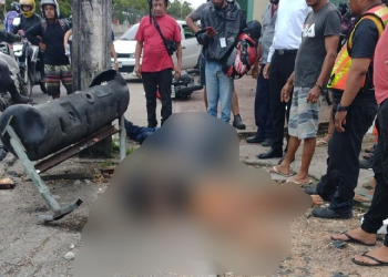 O acidente ocorreu nas primeiras horas da manhã deste domingo. Foto: Reprodução