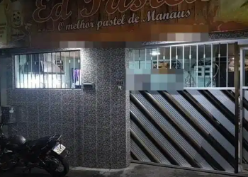 O crime aconteceu na noite desta quinta-feira (16) e a vítima ainda tentou fugir. Foto: Reprodução