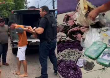 O bando assaltou uma casa no Educandos em Janeiro e as vítimas ficaram reféns por 12 horas. Foto: Reprodução