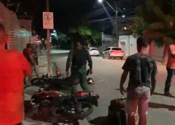 O trabalhador havia chegado no local da entrega quando foi abordado. Foto: Reprodução