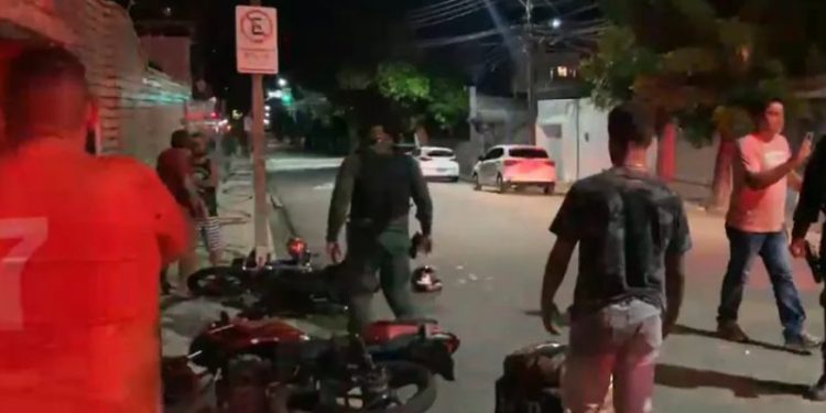 O trabalhador havia chegado no local da entrega quando foi abordado. Foto: Reprodução