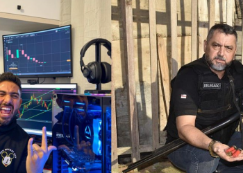 Tayrone é filho do ex-delegado Orlando Amaral, que por muitos anos comandou a DERFD. Foto: Reprodução/Instagram