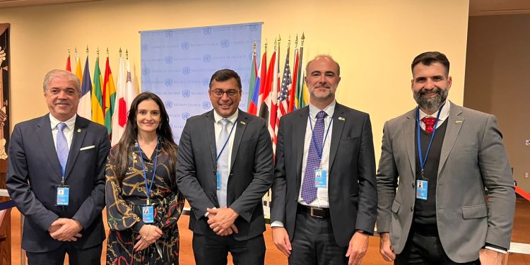 Nesta quinta-feira, Wilson Lima participou de dois painéis. Foto: Diego Peres / Secom