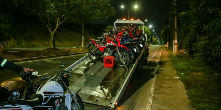 A ação faz parte da Operação Via Segura. Foto: Isaque Ramos/Detran-AM