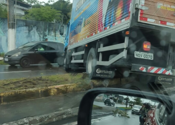 Por pouco ninguém se feriu. Foto: Reprodução