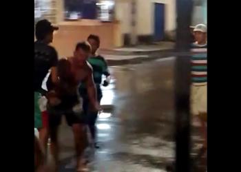 O crime ocorreu na noite de sábado (18) e muitas pessoas presenciaram. Foto: Reprodução