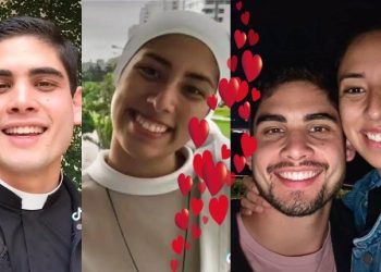 O casal se conheceu ainda na igreja e virou amigo. Foto: Reprodução