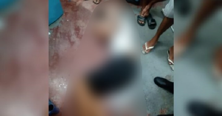 O adolescente levou tiros nas costas. Foto: Reprodução