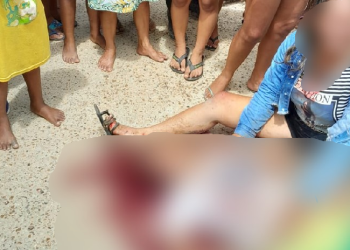 O crime ocorreu nesta terça-feira (14) quando a vítima foi perseguida por uma dupla. Foto: Reprodução