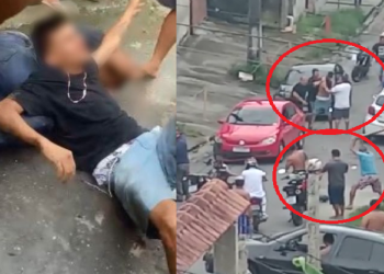 O crime ocorreu na manhã desta quarta-feira (15) e os dois foram detidos. Foto: Reprodução