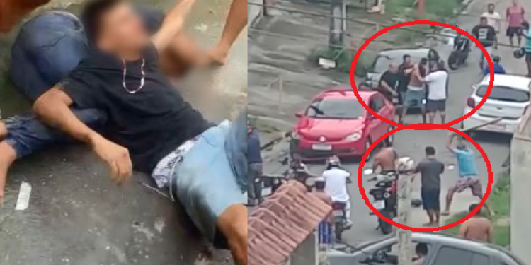 O crime ocorreu na manhã desta quarta-feira (15) e os dois foram detidos. Foto: Reprodução