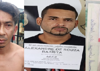 Jussiêr já foi preso e Alexandre e Samuel aparecem nas imagens atirando e são procurados. Foto: Divulgação