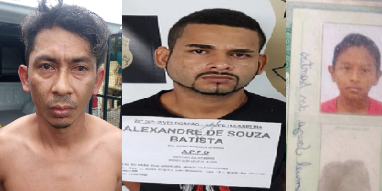 Jussiêr já foi preso e Alexandre e Samuel aparecem nas imagens atirando e são procurados. Foto: Divulgação