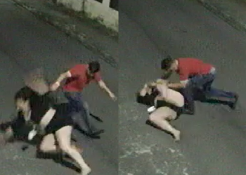 A agressão ocorreu durante esta madrugada. Foto: Reprodução