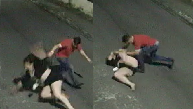 A agressão ocorreu durante esta madrugada. Foto: Reprodução