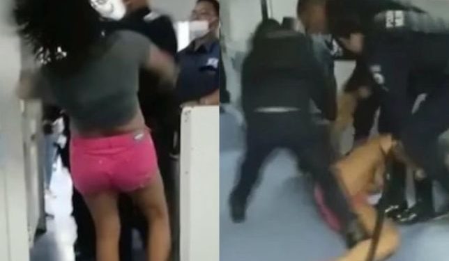 Uma testemunha gravou toda a confusão. Foto: Reprodução