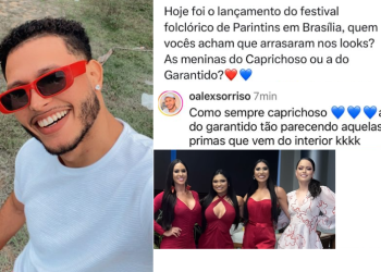 Não pegou bem o comentário do influenciador para muitas pessoas. Foto: Reprodução