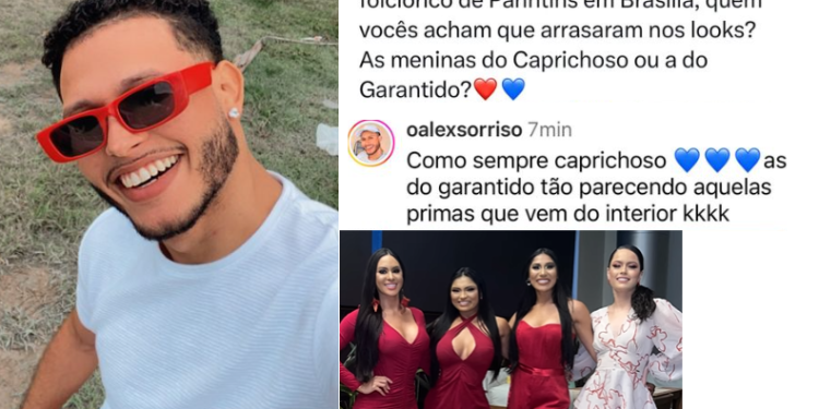 Não pegou bem o comentário do influenciador para muitas pessoas. Foto: Reprodução