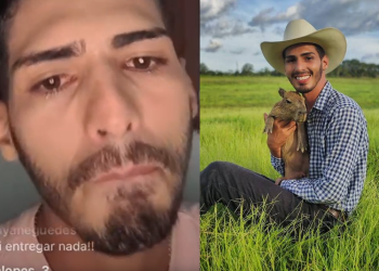 O influenciador foi multado em mais de R$ 17 mil pelo Ibama. Foto: Reprodução