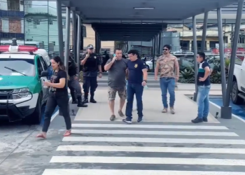 A Polícia Civil foi acionada e estava na instituição particular. Foto: Reprodução