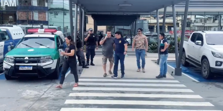 A Polícia Civil foi acionada e estava na instituição particular. Foto: Reprodução