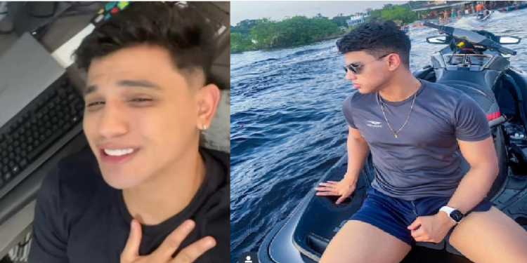 O influencer diz que é bissexual, mas negou as conversas. Foto: Reprodução
