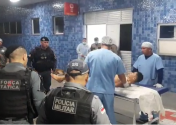 O homem foi preso e levado ao Platão Araújo. Foto: Reprodução