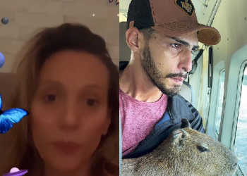 Assim que Agenor revelou que entregou a capivara, a ativista começou a receber diversas críticas. Foto: Reprodução