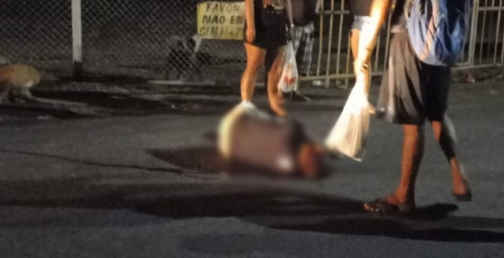 O homem agonizou até a morte, antes da chegada do Samu. Foto: Reprodução