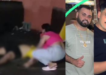 O crime ocorreu na noite desta sexta-feira (21) e houve muita correria. Foto: Reprodução