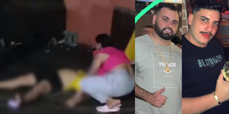 O crime ocorreu na noite desta sexta-feira (21) e houve muita correria. Foto: Reprodução