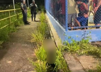 O homem morreu na hora. Ele estaria na partida. Foto: Reprodução