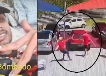 A tentativa de homicídio ocorreu no início da tarde deste sábado (29). Foto: Reprodução