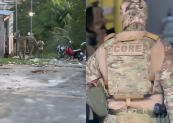 A operação ocorreu nesta sexta-feira (14) e várias pessoas foram presas. Foto: Reprodução