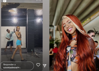 A influenciadora mostrou um vídeo de como está ficando o local. Foto: Reprodução