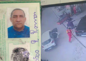 O crime ocorreu na manhã desta segunda-feira (24), em posto na Torquato Tapajós. Foto: Reprodução