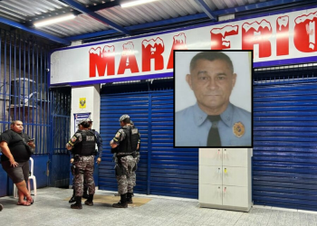 O policial levou três tiros e um atingiu a cabeça dele. Foto: Reproduçõ