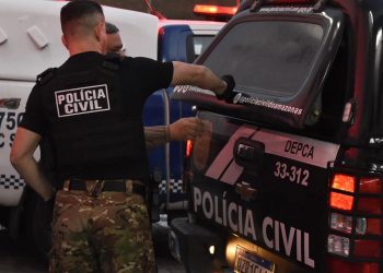 O indivíduo foi preso no bairro São José Operário, Zona Leste. Foto: Erlon Rodrigues/PC-AM