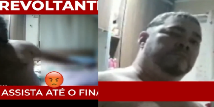 O homem ainda não foi preso e o caso foi registrado na Delegacia da Mulher. Foto: Reprodução