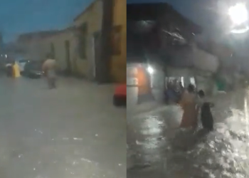 Nas últimas 12 horas foram registrados 62.7 milímetros de chuva. Foto: Reprodução