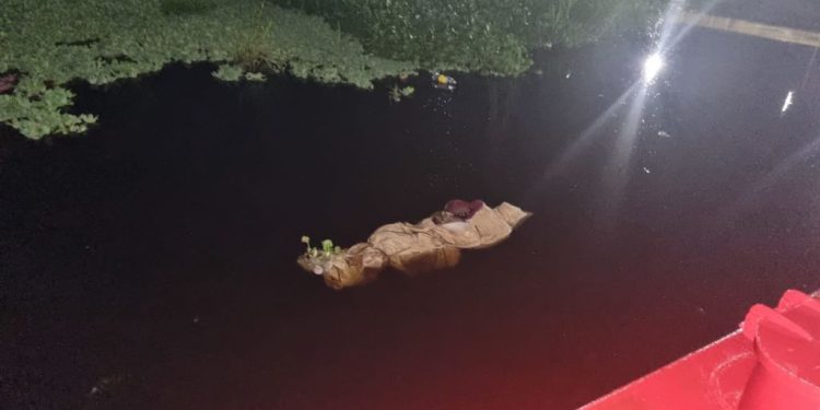 O corpo estava sem identificação. Foto: Divulgação