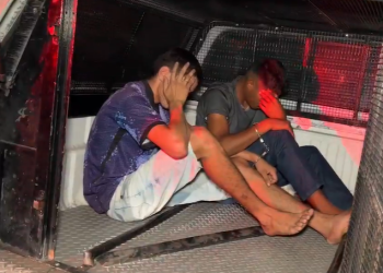 Os dois foram levados para o 14º DIP. Foto: Reprodução