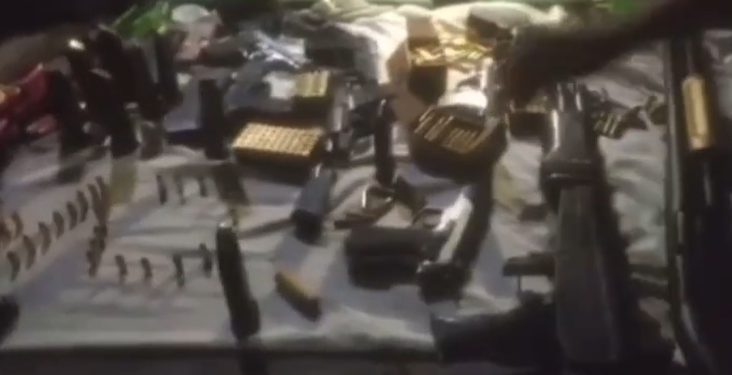 Um vídeo mostra os criminosos dizendo que vão agir. Foto: Reprodução