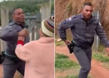 O PM foi afastado de suas funções. Foto: Reprodução