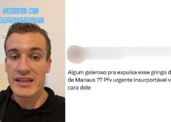 O australiano está há quase três meses morando em Manaus. Foto: Reprodução/Instagram