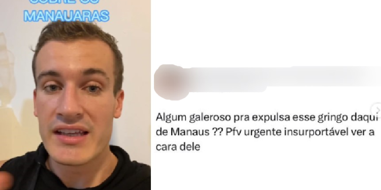 O australiano está há quase três meses morando em Manaus. Foto: Reprodução/Instagram