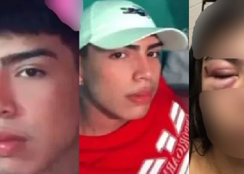 A mulher postou a foto do homem suspeito de agressão. Foto: Reprodução