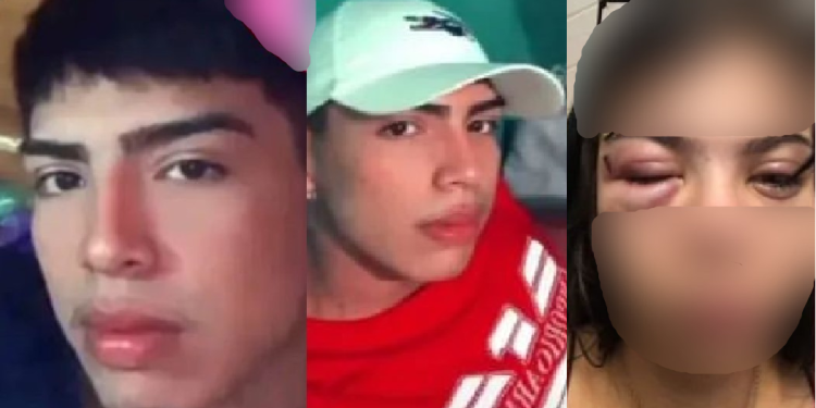 A mulher postou a foto do homem suspeito de agressão. Foto: Reprodução