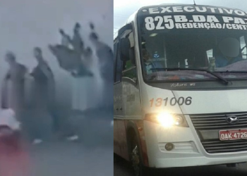 Os assaltos a ônibus têm sido registrados diariamente. Foto: Reprodução