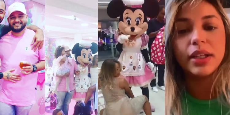 Lucas negou viver com a mulher e ainda a defendeu. Foto: Reprodução